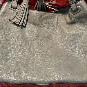 Hand bag Tory Burch used beige authentic